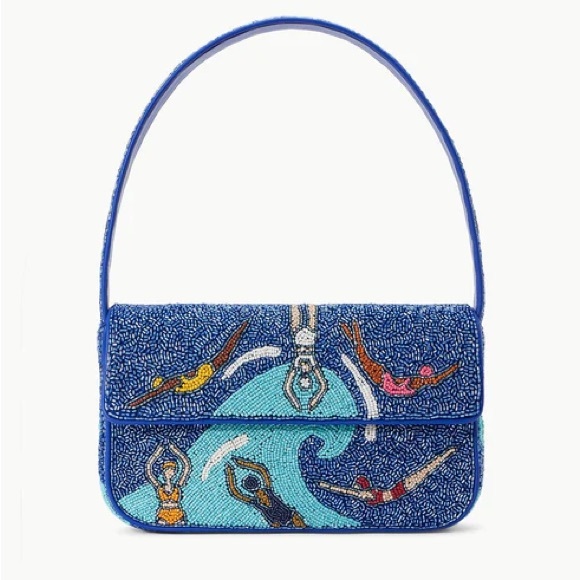 STAUD TOMMY BEADED BAG SWIMMERS - Picture 1 of 16